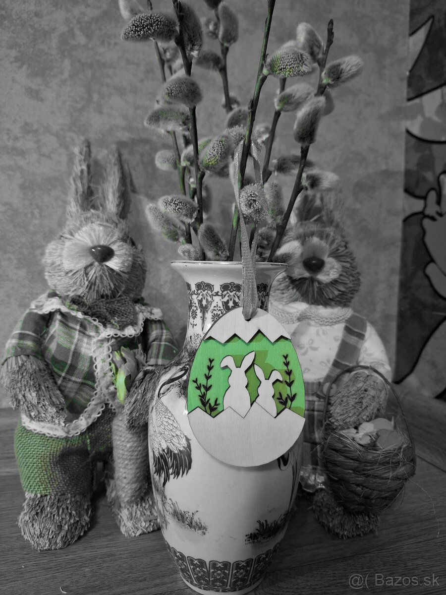 Drevené veľkonočné ozdoby - 6