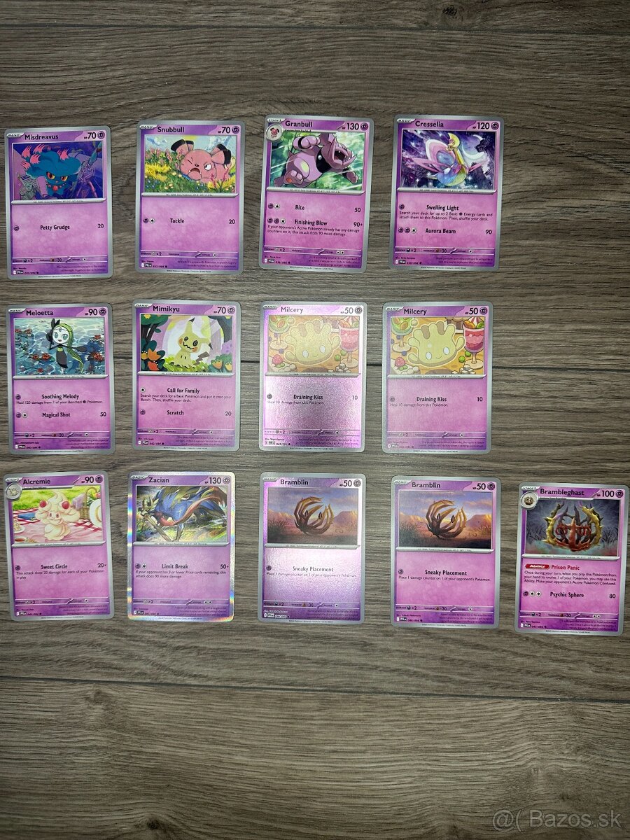 Pokémon kartičky PFL - 6