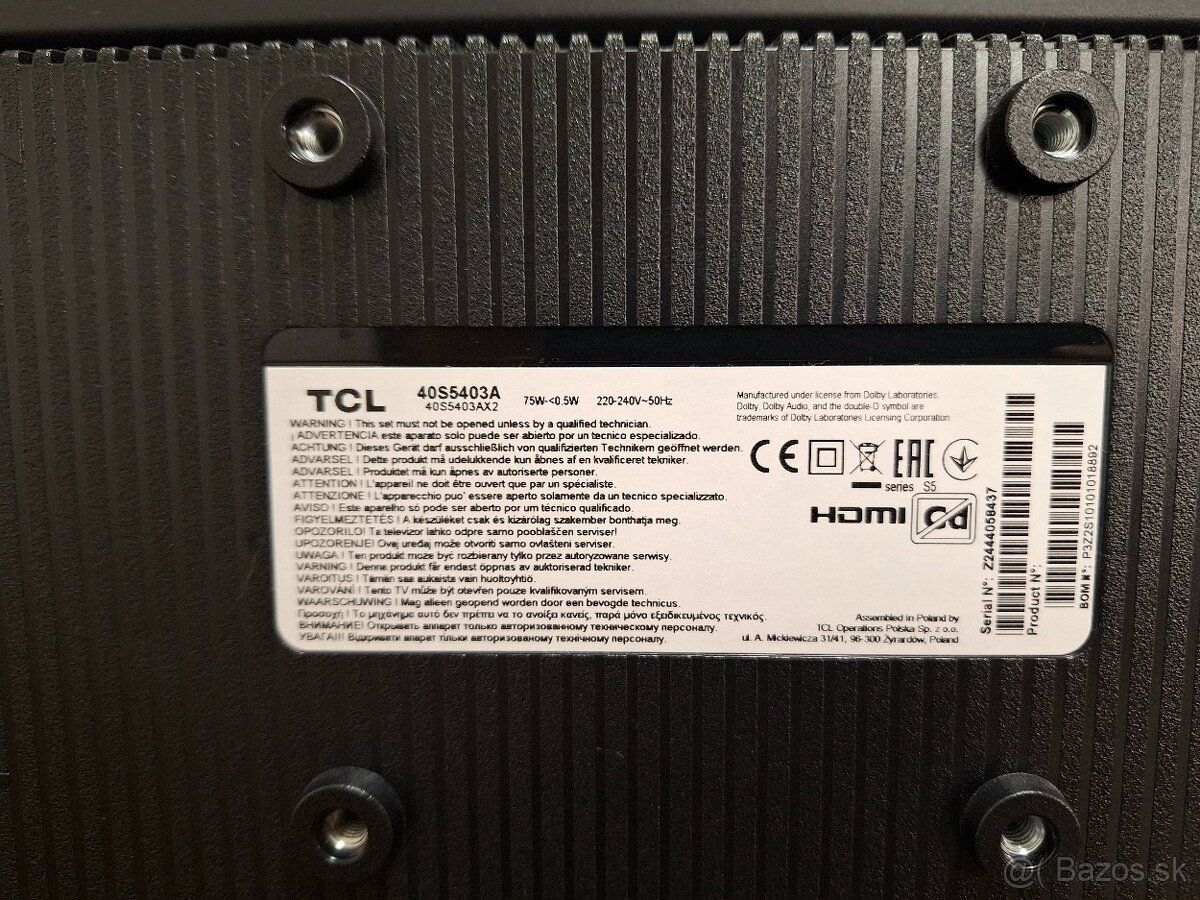 TCL 40S5403A - 6