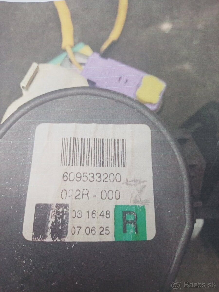 Bezpečnostné pásy Škoda, VW - 6