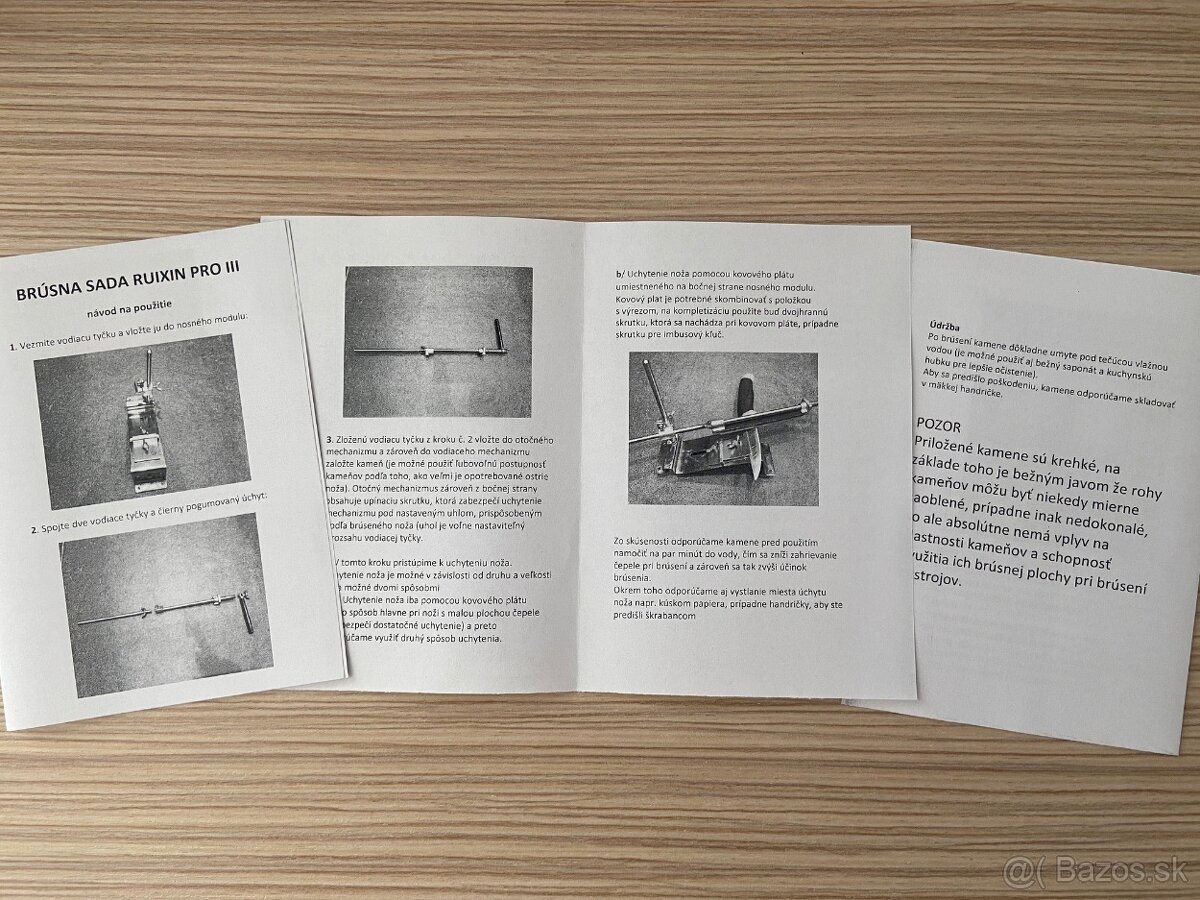 PROFI nástroj na ostrenie nožov, nožníc, sekáčov, atď... - 6