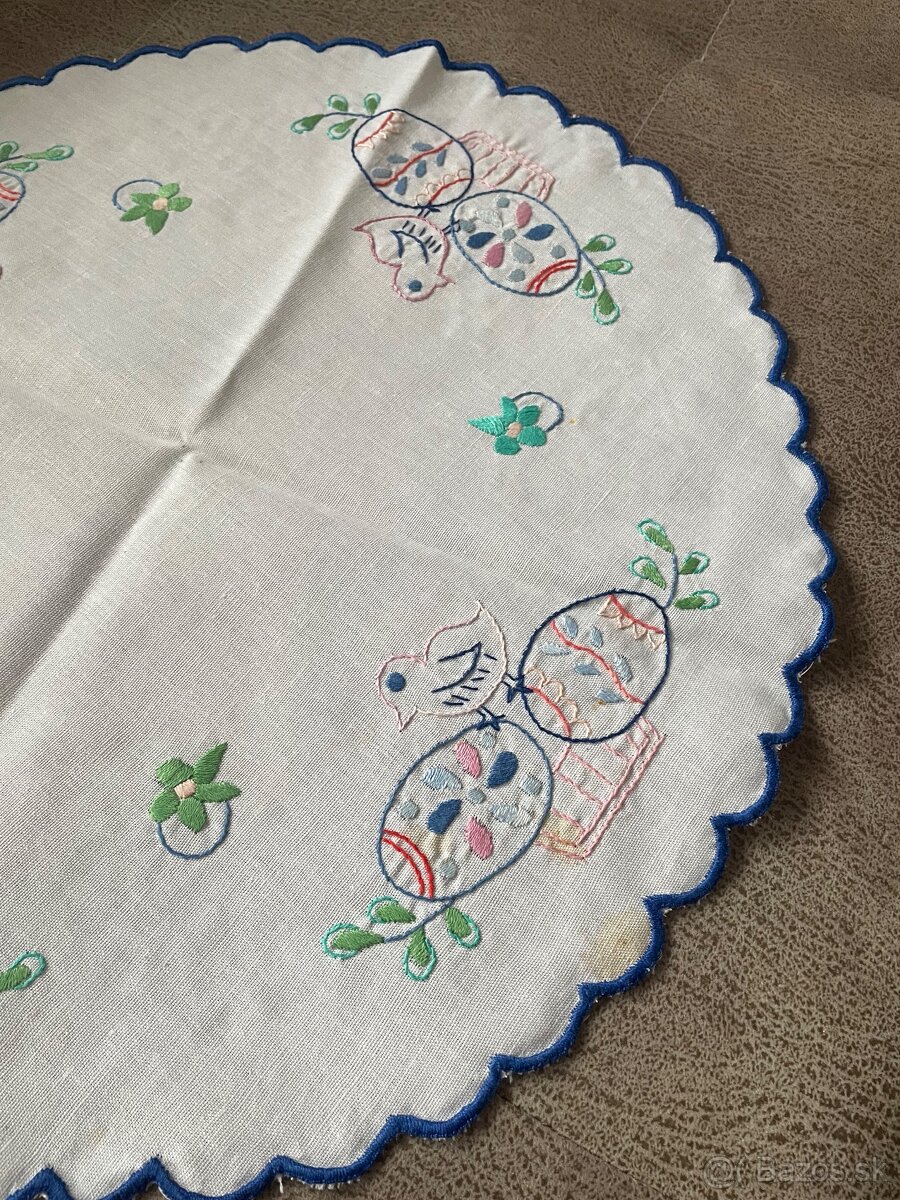 Veľkonočný okrúhly obrus - 6