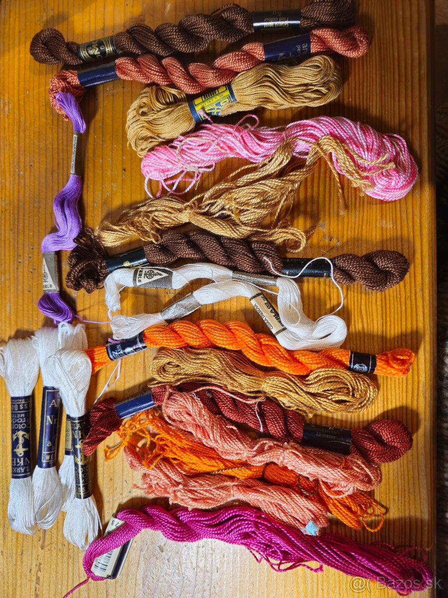 Vyšícvacue bavlnkyvyšívacie bavlnky - 6