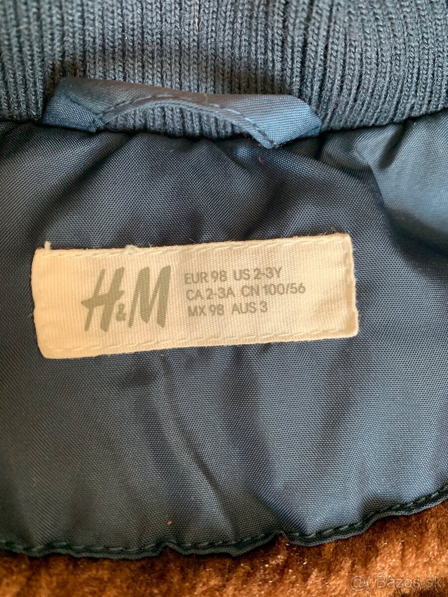 Zimna bunda H&M 98 - 6