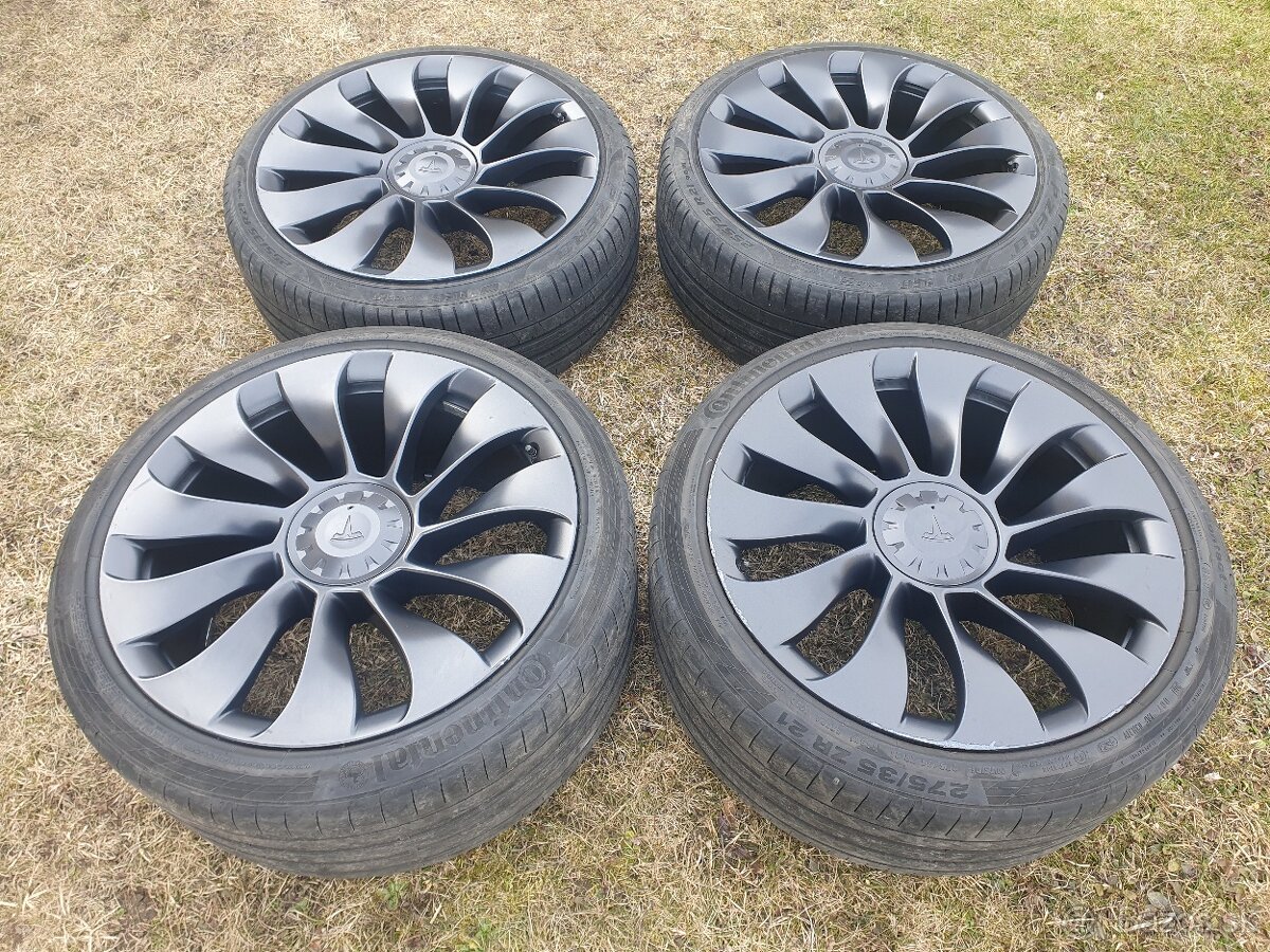 R 21" Performance "Uberturbine" Tesla letne - 6