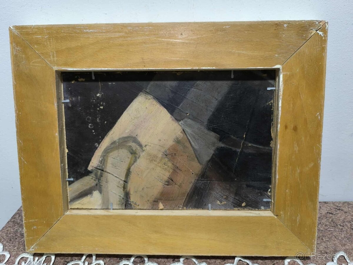 B. Holossy - stará olejomaľba - 6