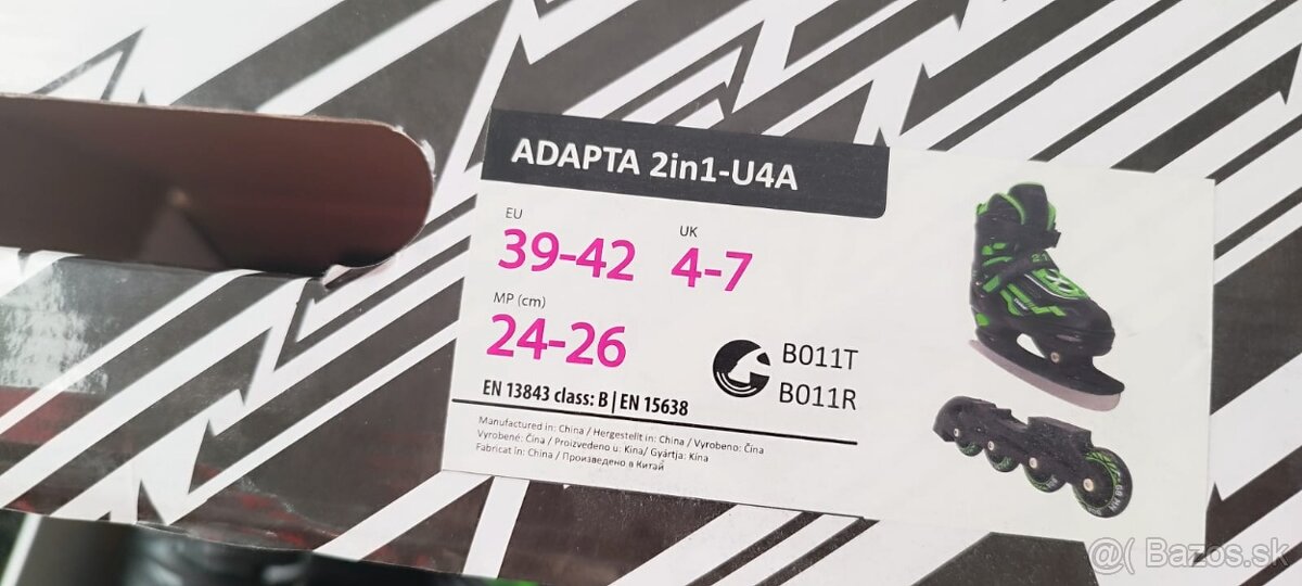 Predám korčule 2v1 - 6