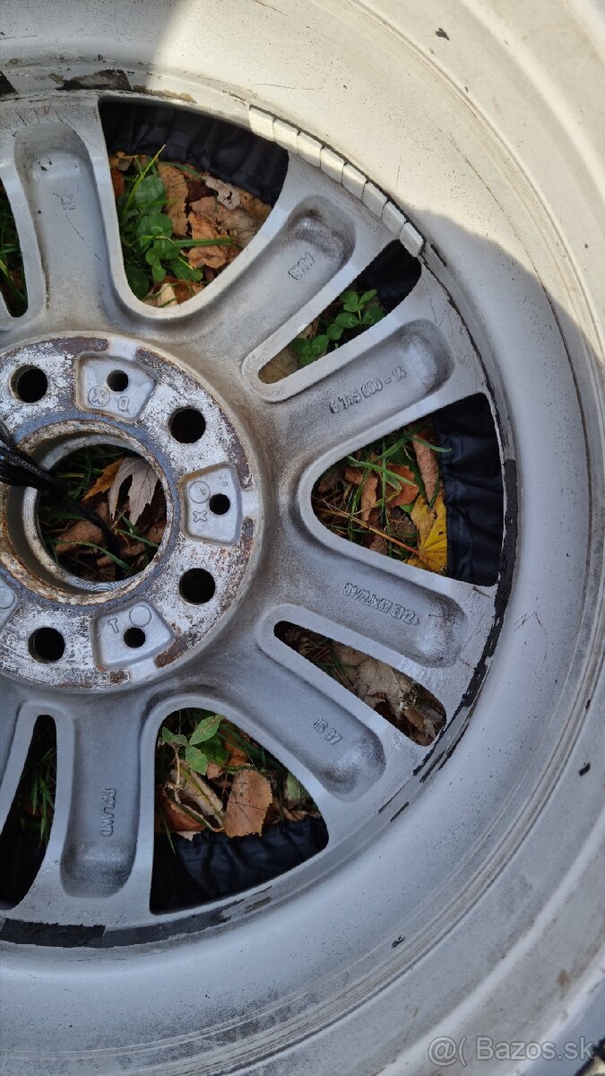 BMW styling 161, 5x120 R17 dvojrozmer, plus pneumatiky. - 6