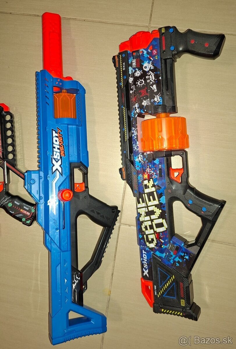 NERF pušky, pištole, pažby, náboje - 6