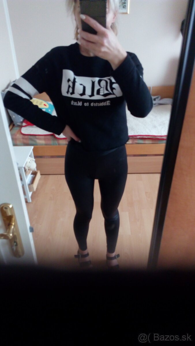 Dámska mikina čierna - 6