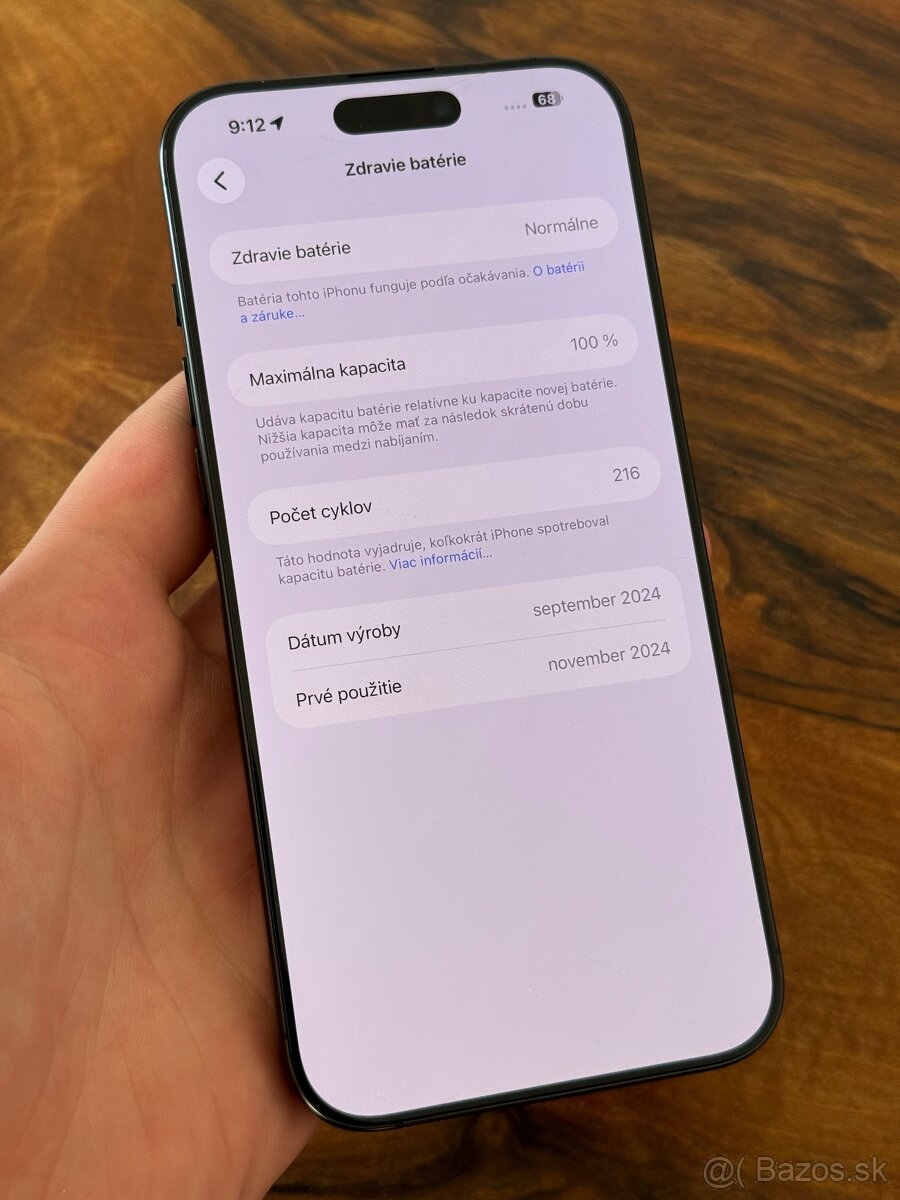 iPhone 16 Pro Max 256gb 100% bateria - 6