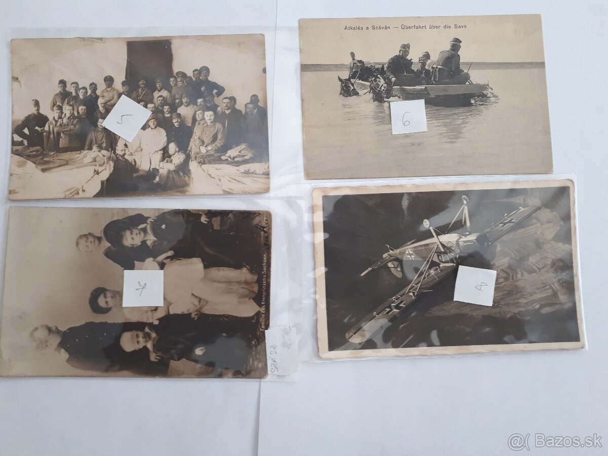 Stare pohladnice vojenske, osobnosti ai. - 6