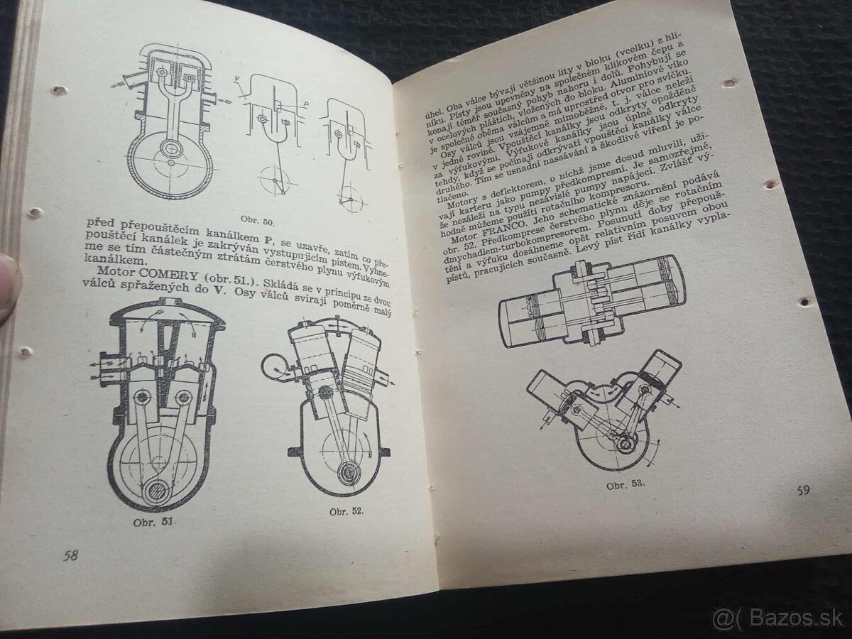 Dvojtaktne motory - JAWA, CZ atd cs vyroba a produkcia.1947 - 6