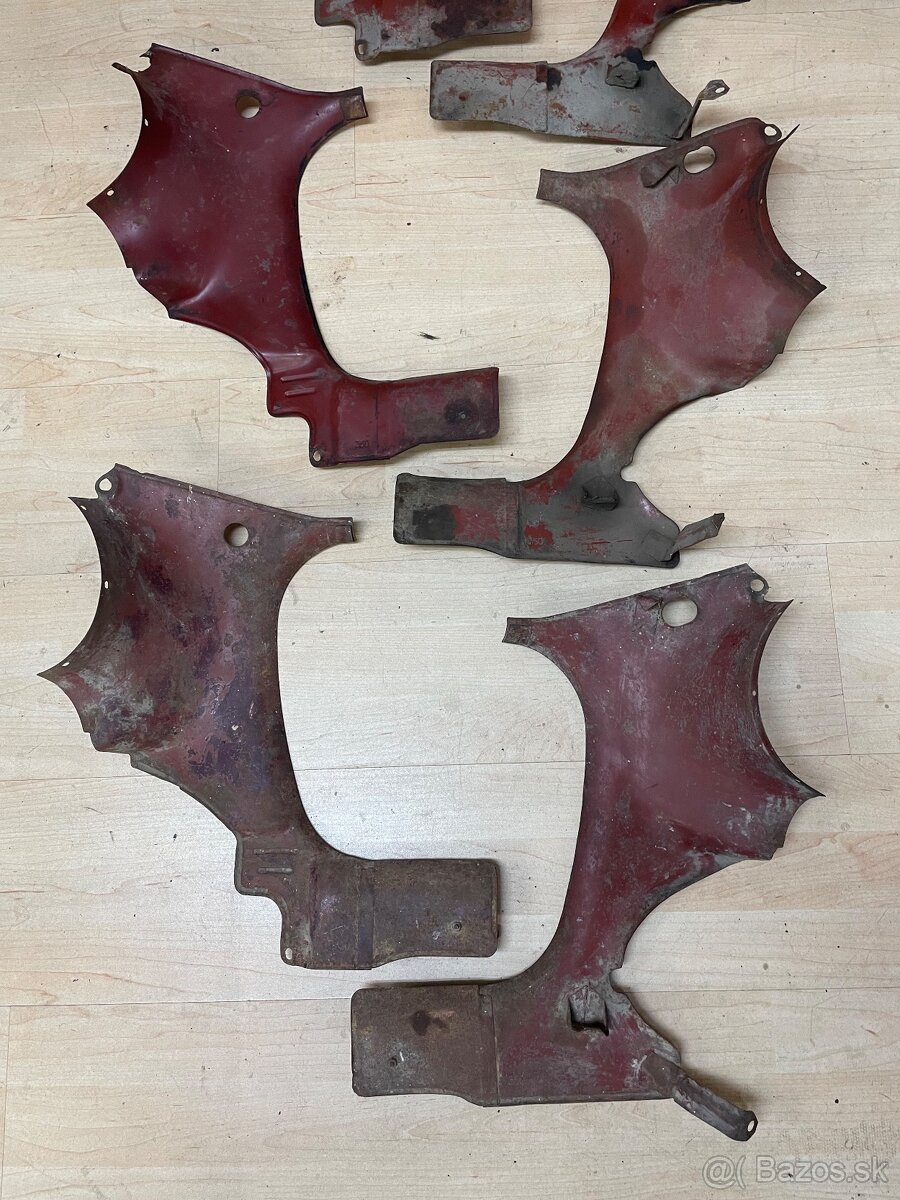 Podsedlové plechy Jawa 350 typ 360 361 Panelka Sport - 6