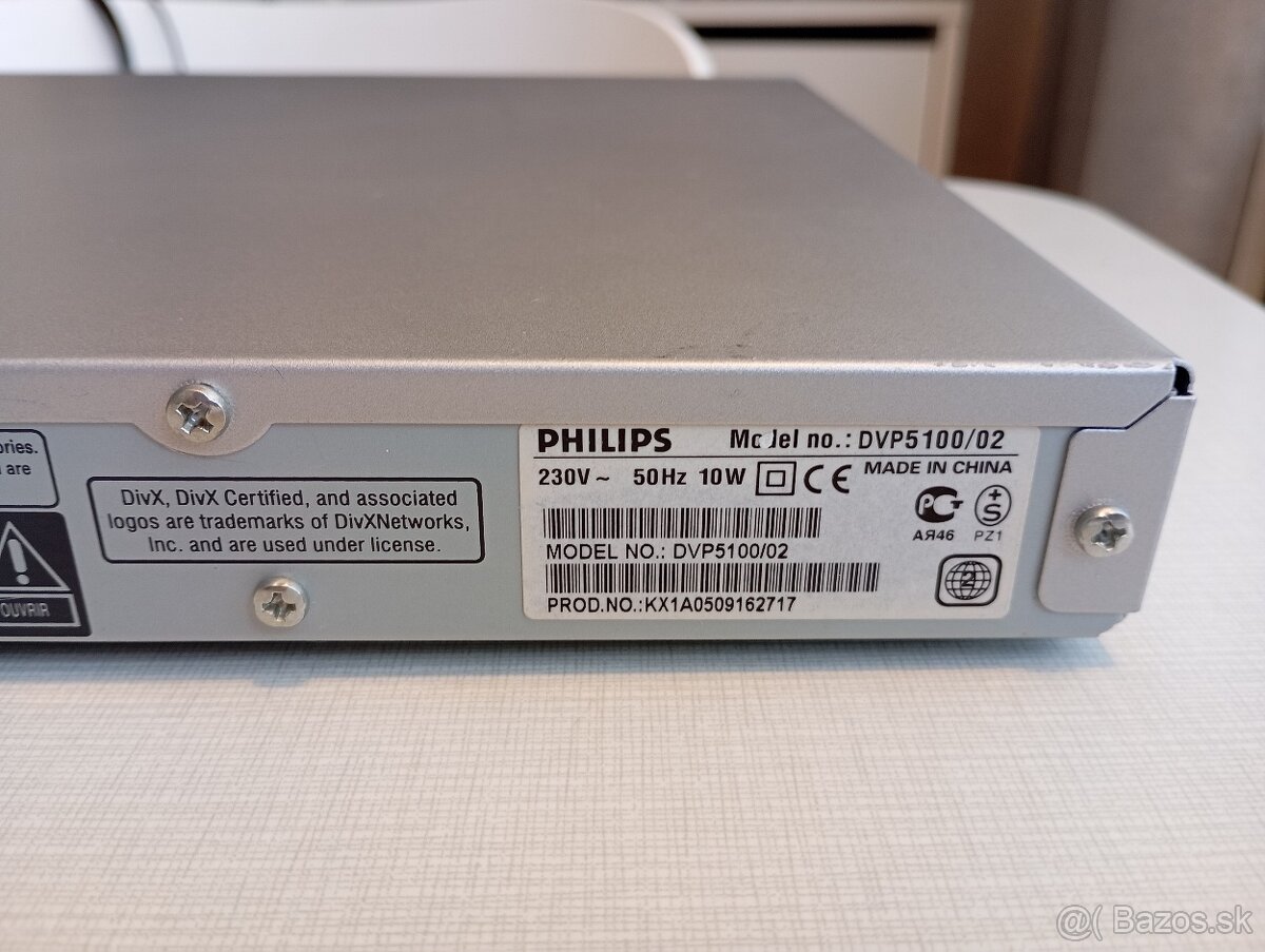 DVD prehrávač PHILIPS DVP-5100 - 6