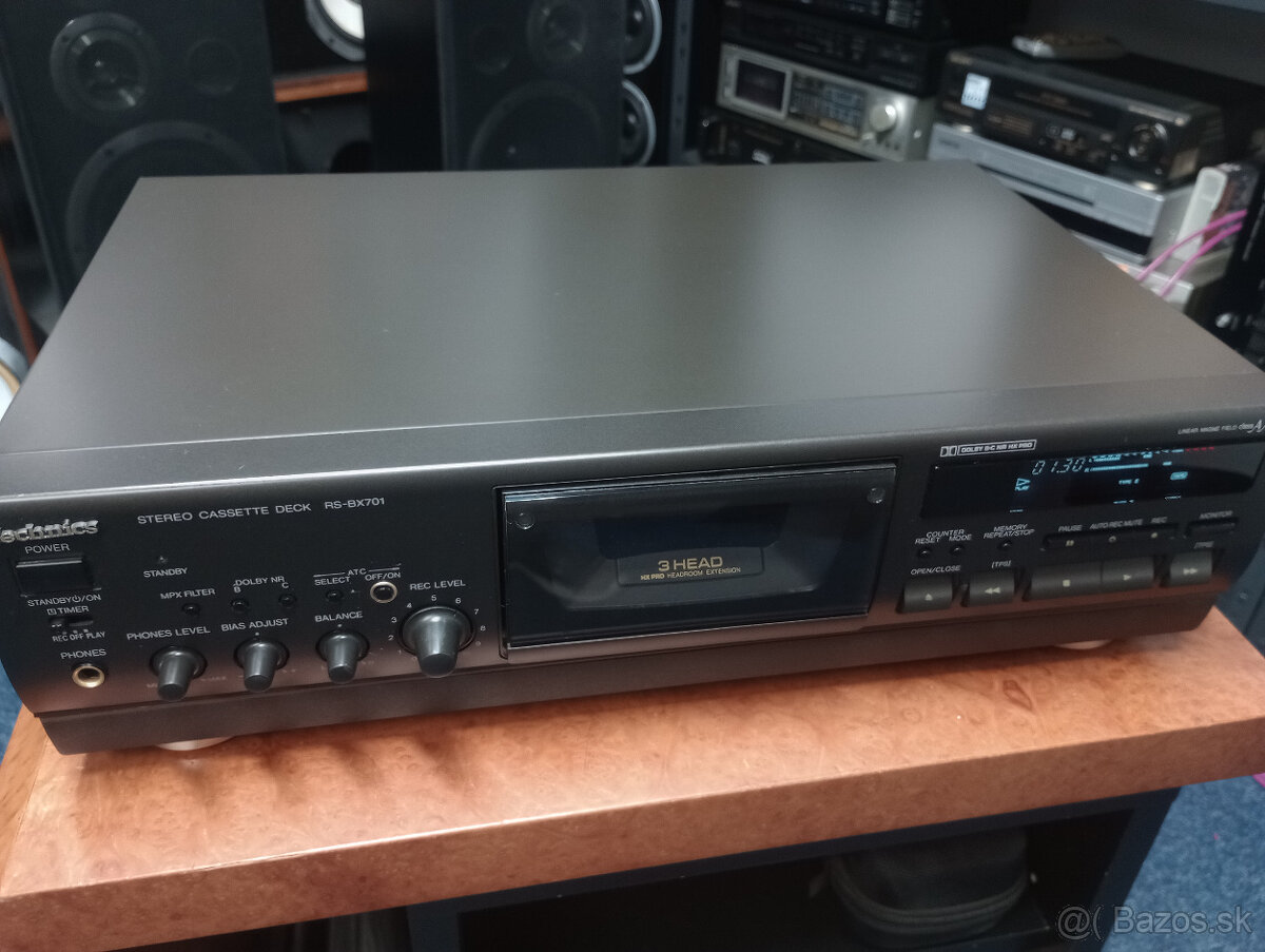 Technics RS-BX701 – Špičkový 3-hlavový Deck - 6