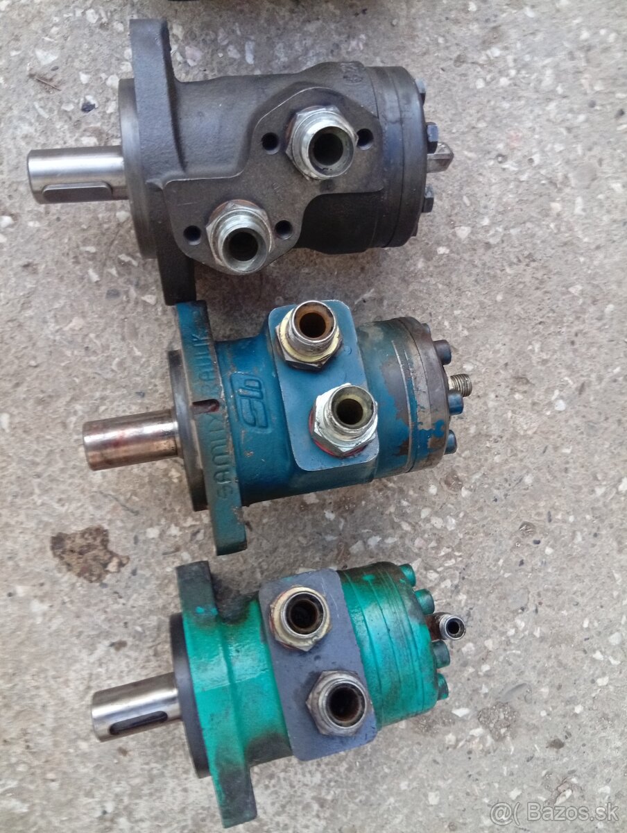 Predám tieto hydromotory 6 ks - 6