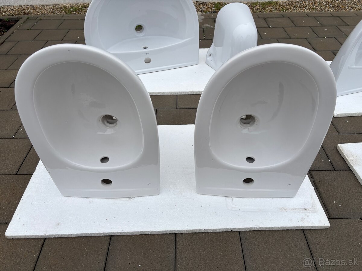 Umývadlá 60 cm, bidety a závesné WC – Cersanit, Jika - 6