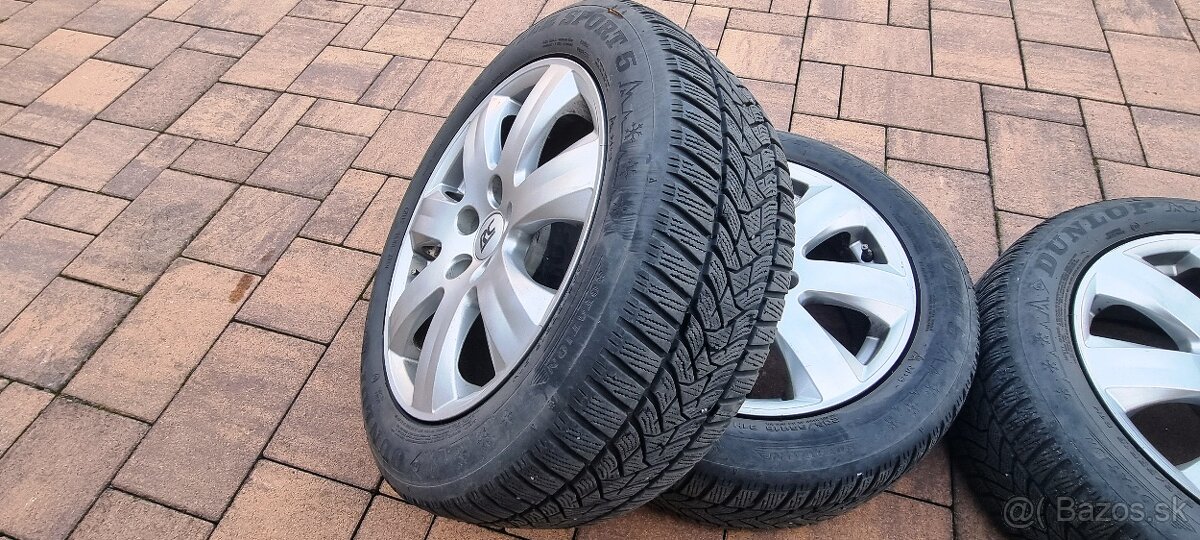 Elektróny + zimné pneumatiky 205/55/r16 - 6