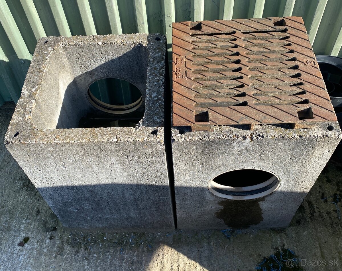 Betónové žľaby rúry vpusť - 6