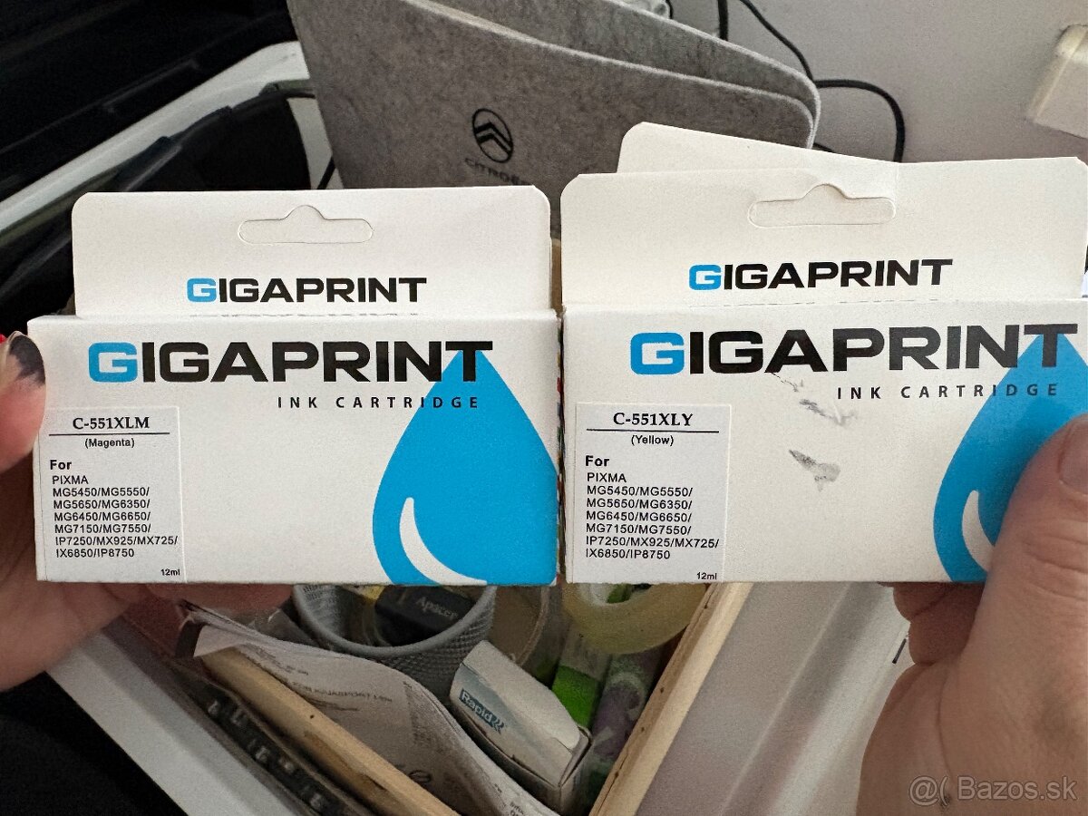 Farby do tlačiarne gigaprint - 6