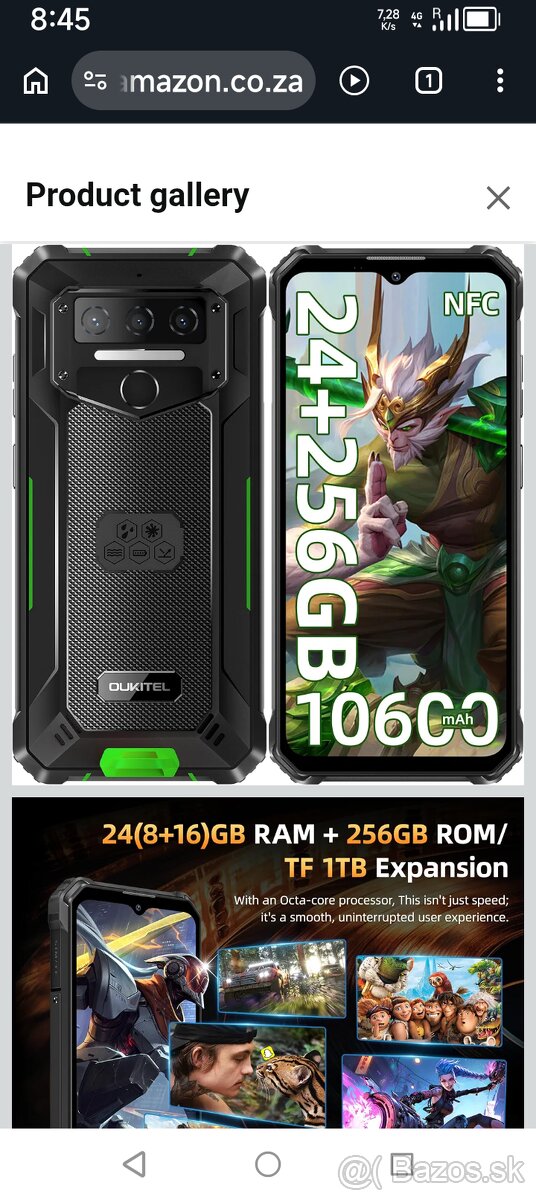 Predám OUKITEL WP23 plus nový - 6