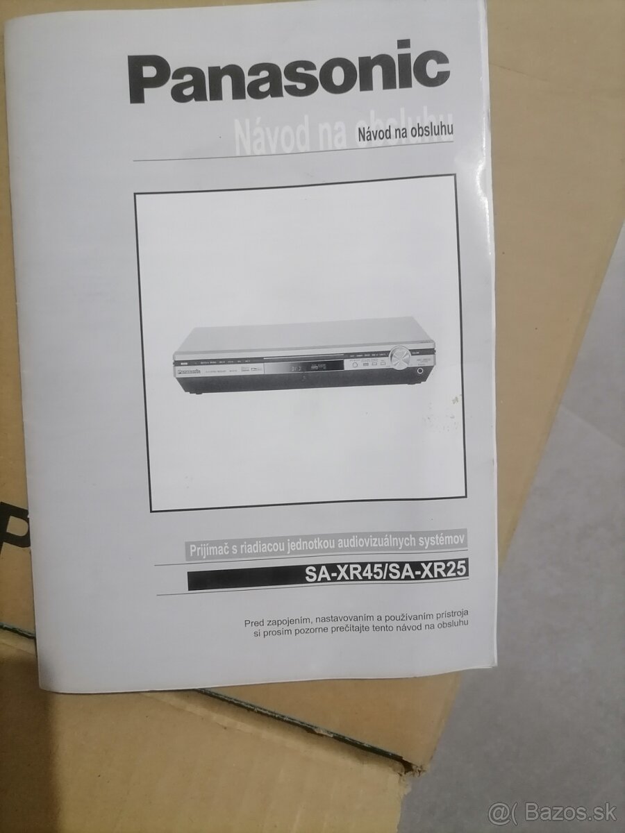 Zosilňovač Panasonic SA-XR45 - 6