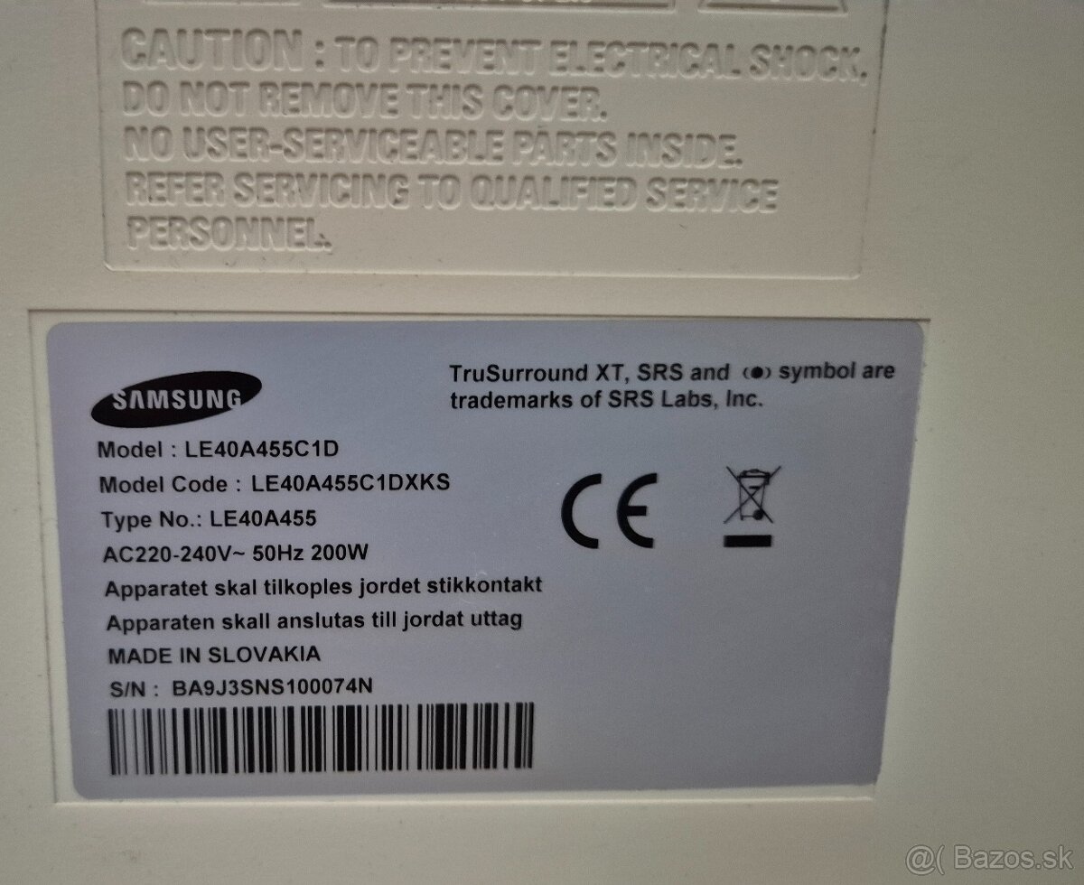 Samsung LE40A455 LED TV - 6