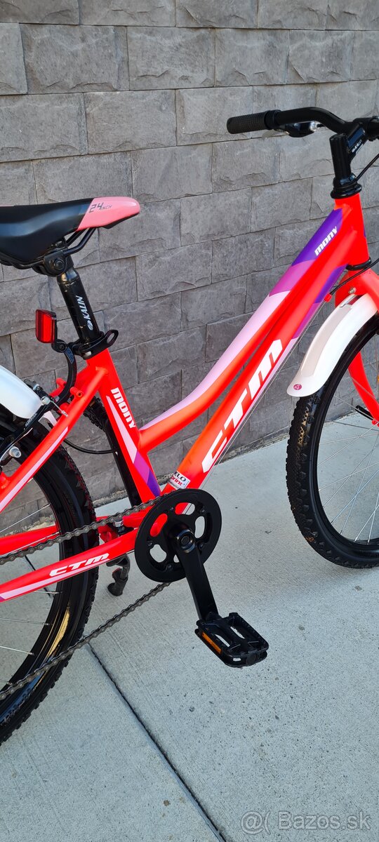 Bicykel Ctm 24" pink nice - 6