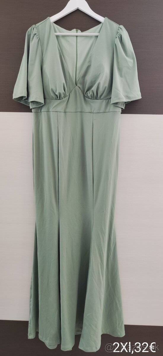 Dlhé spoločenské šaty 2Xl/3Xl - 6