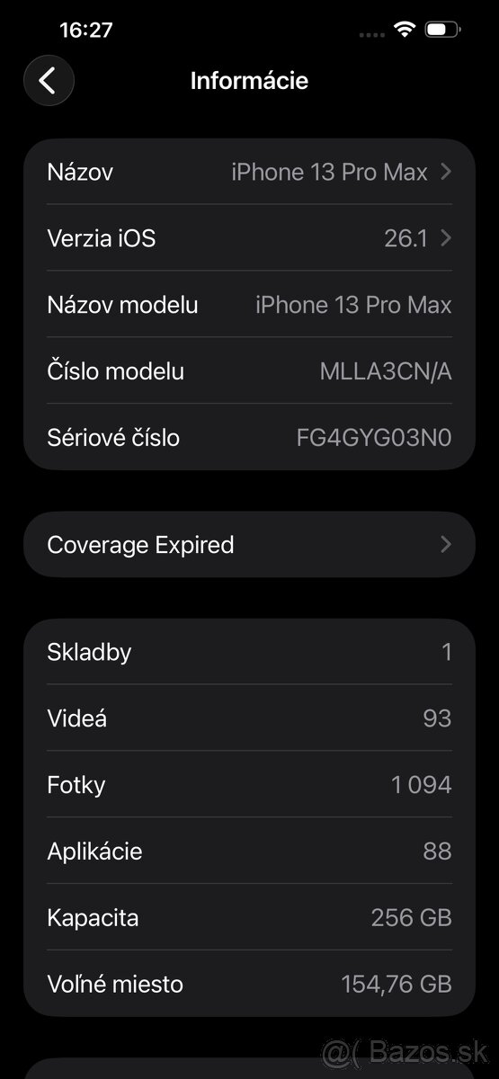 iPhone 13 Pro Max 256GB Graphite - 6
