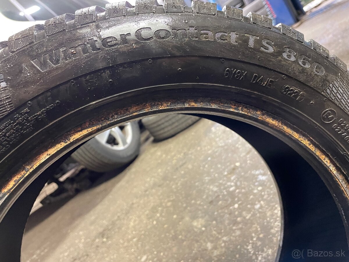 Zimne pneumatiky Continental Wintercontact 185/55 R 15. - 6