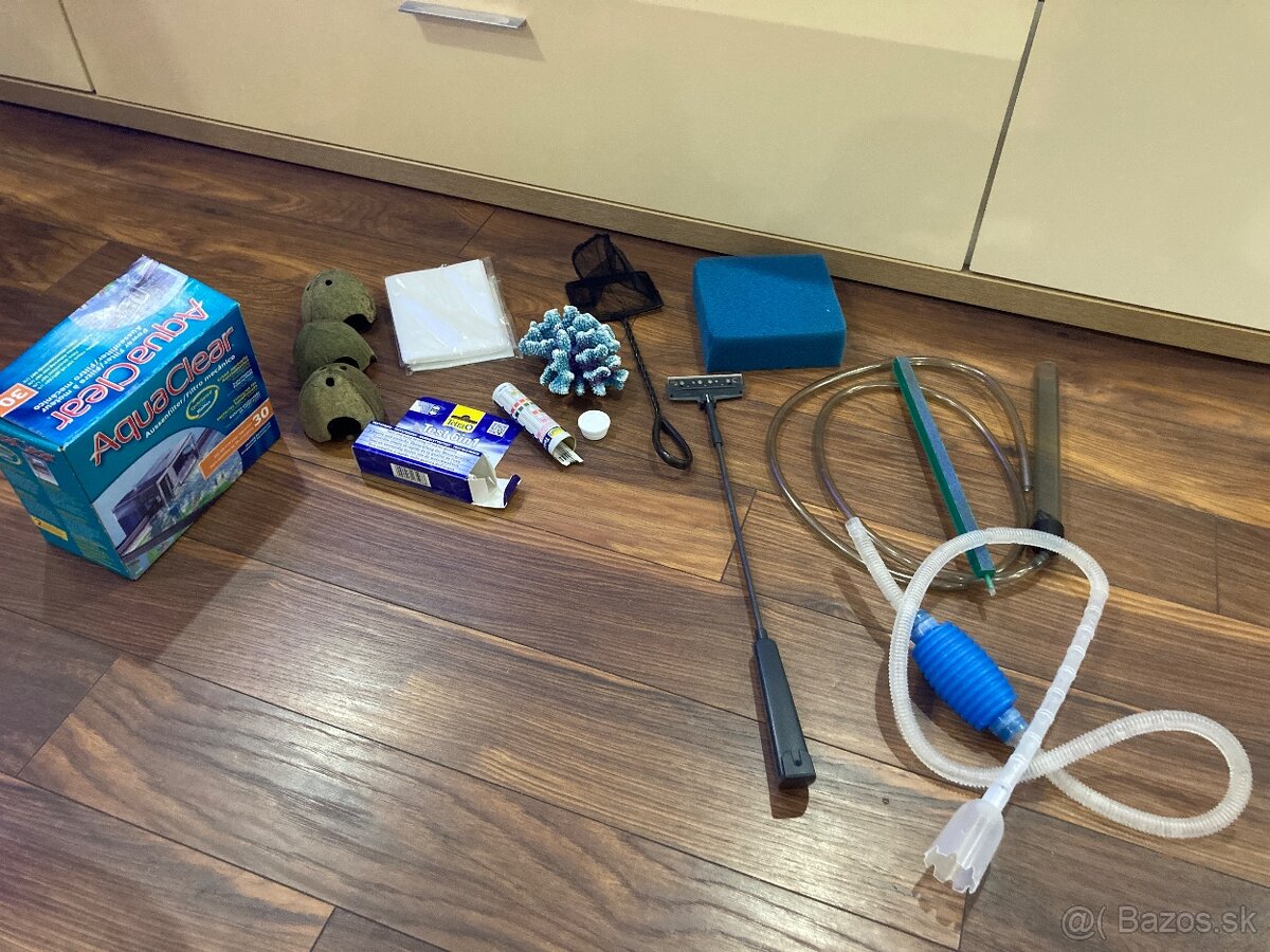 Zariadené akvárium 75l - 6