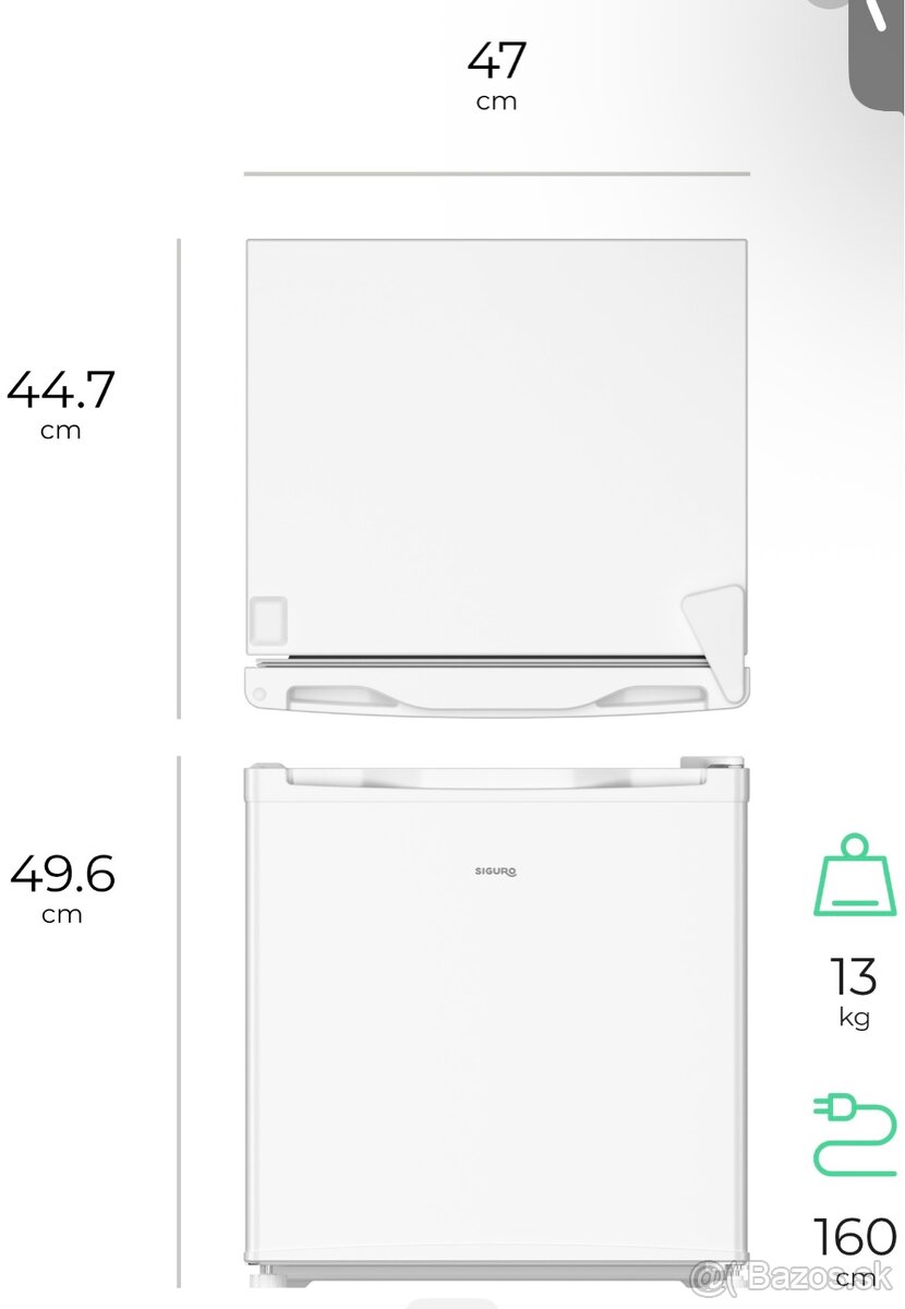 Mini chladnička Siguro - 6