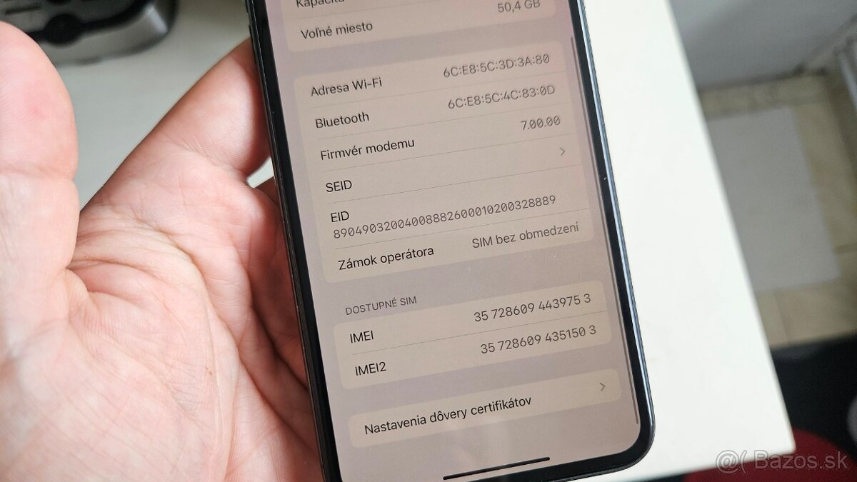 Apple iPhone XS Max - nová batéria - 6