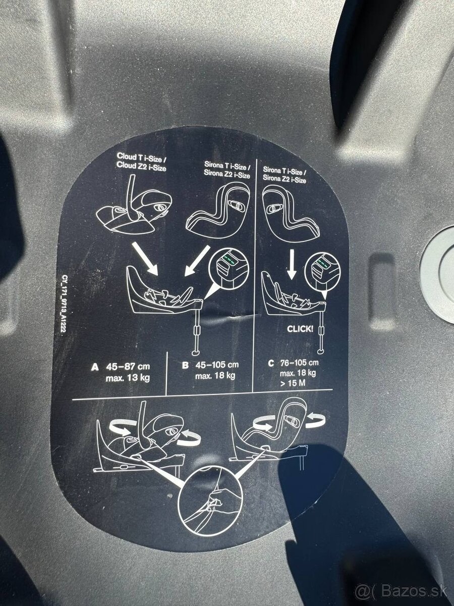 CYBEX Platinum Cloud T i-Size + Base T ISOFIX - 6