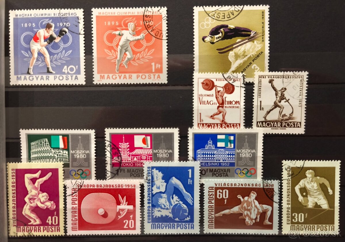 Známky šport Maďarsko - 6