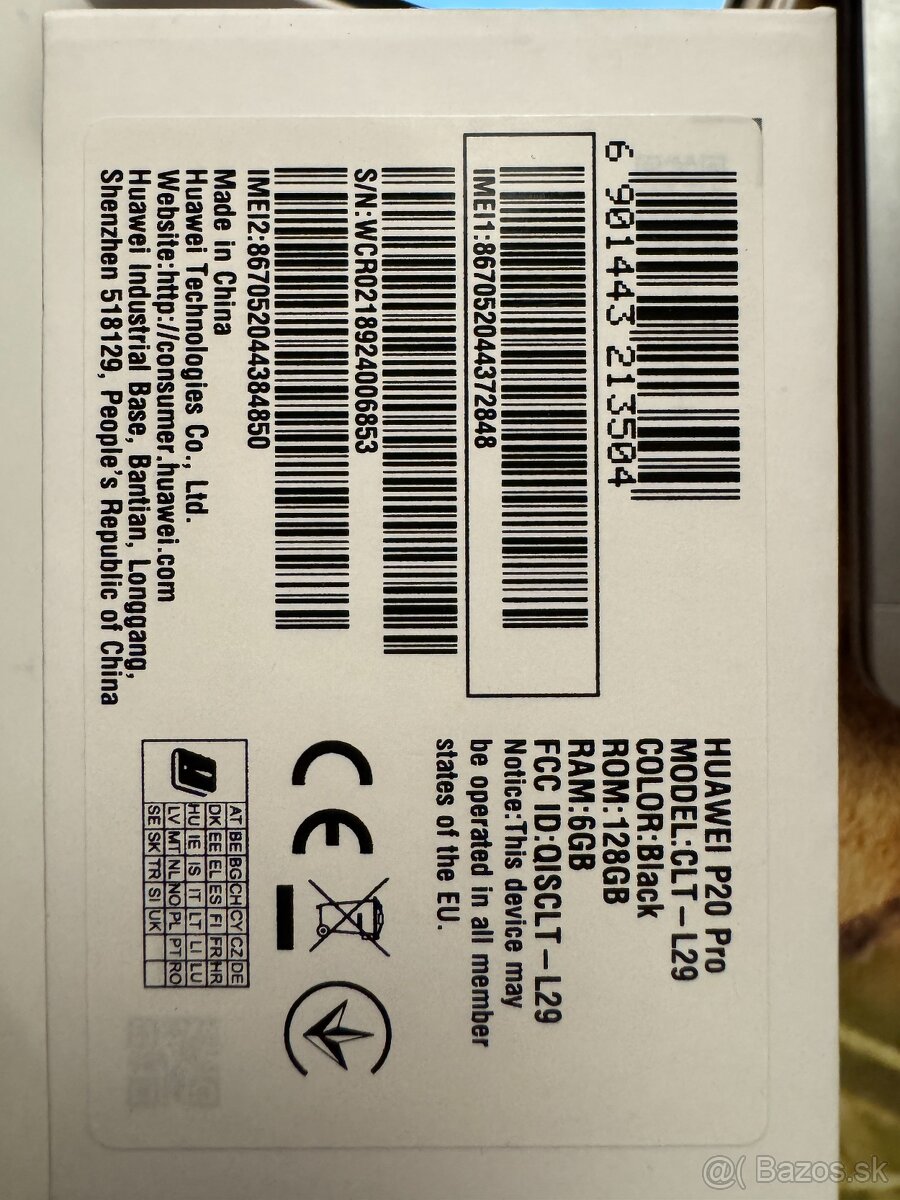 Huawei P20 PRO 128 GB - 6