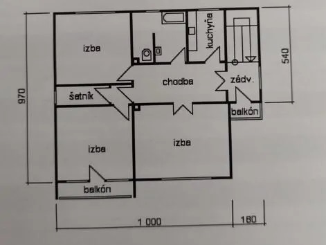 Na predaj 2generačný RD v tichej uličke Ludanice 8km od TO - 6