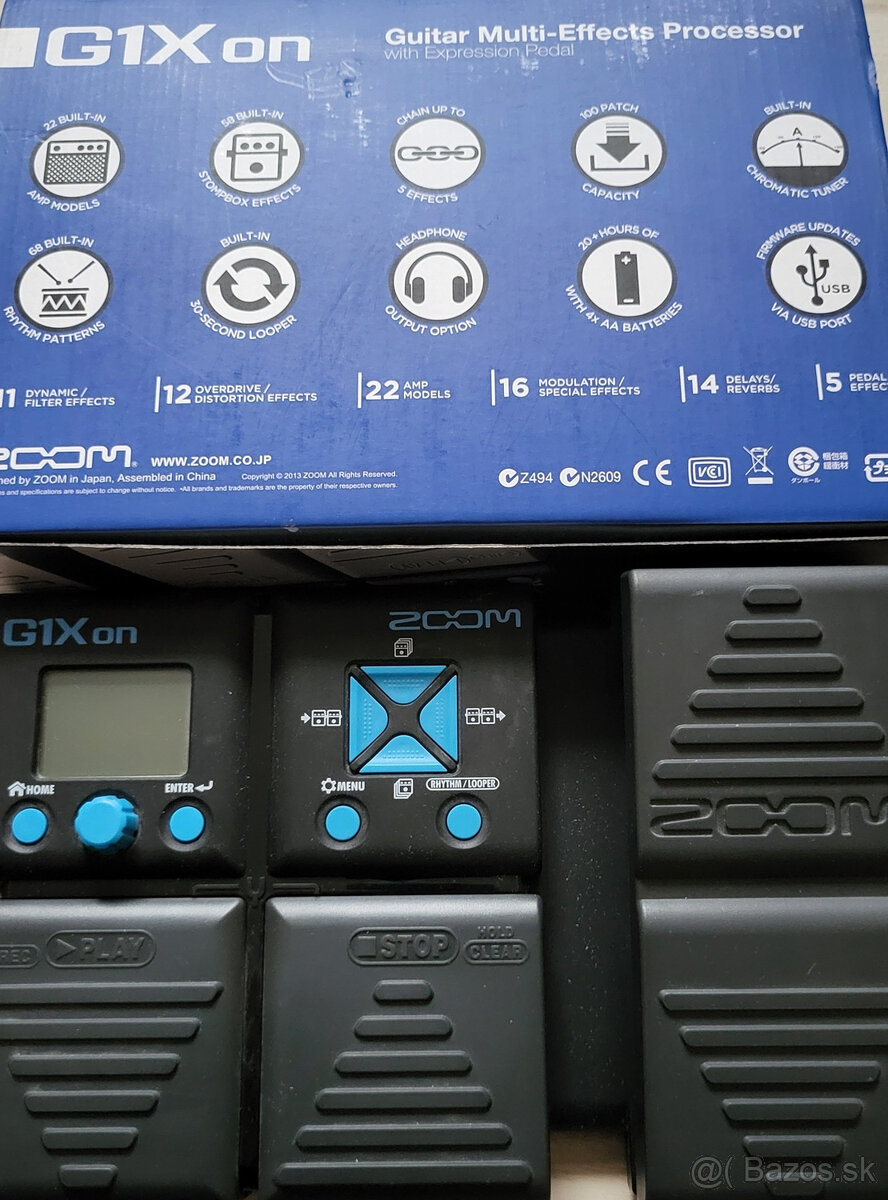 Zoom G1Xon - gitarový multiefekt - 6