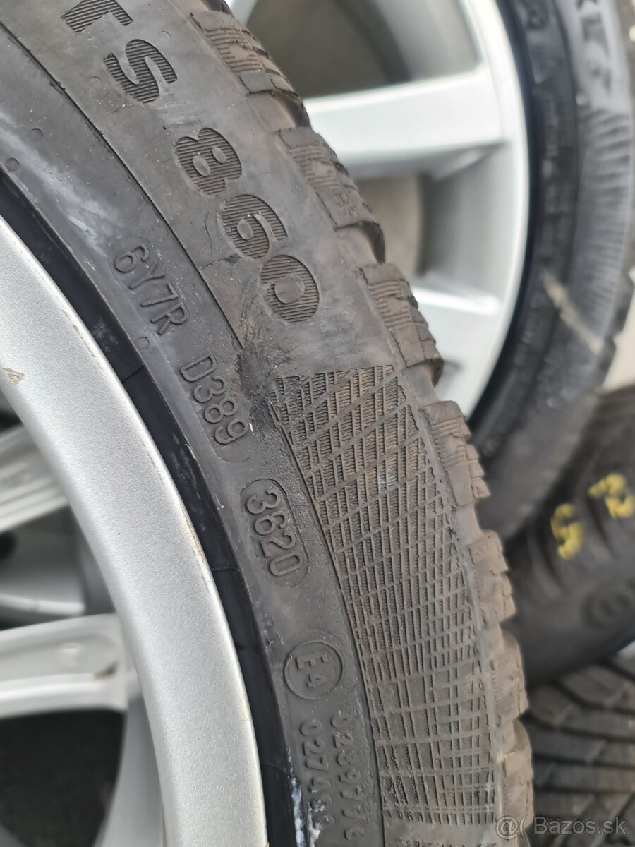 5x112 R17 ŠKODA + ZIMNE PNEU 225/45 R17 - 6