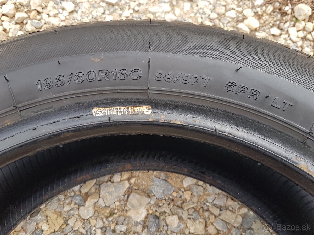 195/60 r16c zimné pneumatiky 2ks Lassa DOT2021 - 6