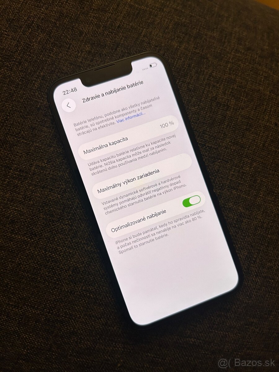 Iphone 13 Mini 128GB midnight - 100% batéria - 6