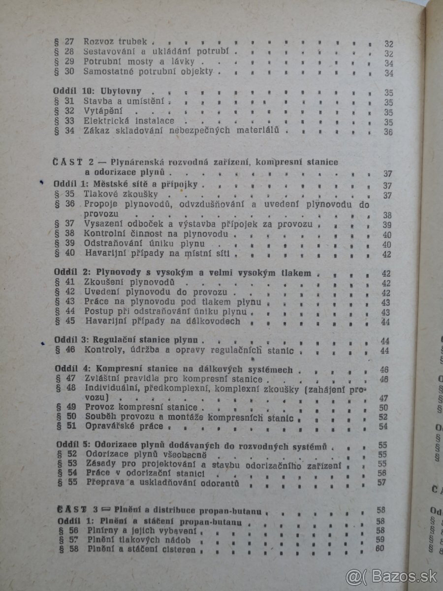 Pravidla o bezpečnosti a ochraně zdraví při práci v plynáre - 6