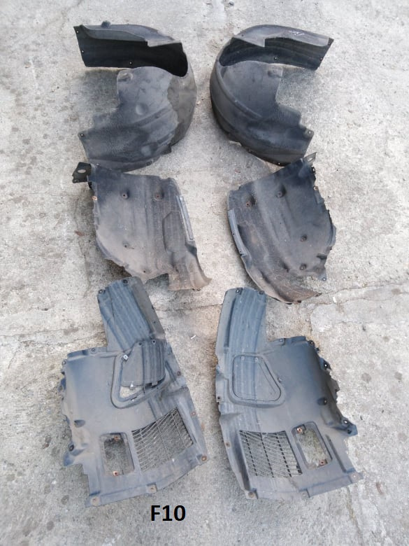 BMW F10 F11 E65 E60 E61 kryt kolies, podbeh, podblatník - 6