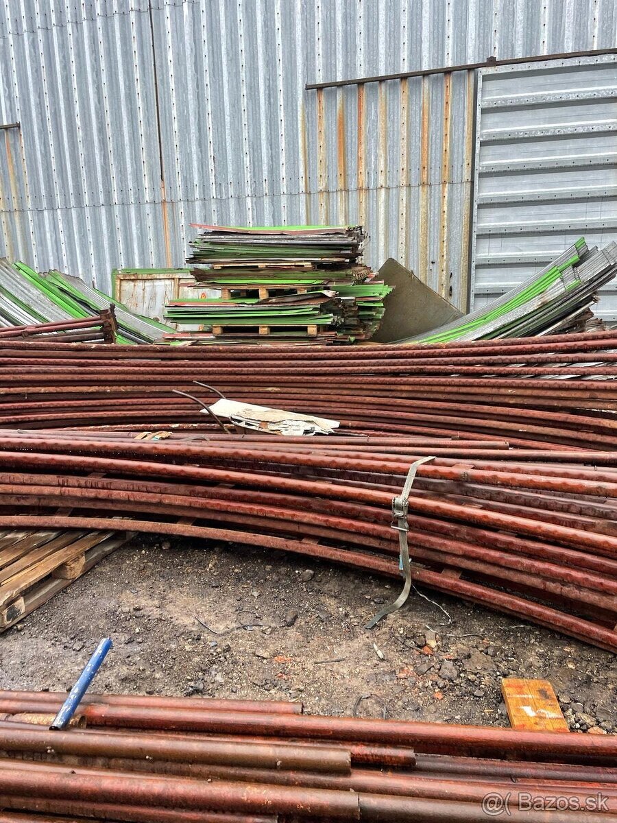 Oblúková plechová hala sklad 15x10x4,7m - 6