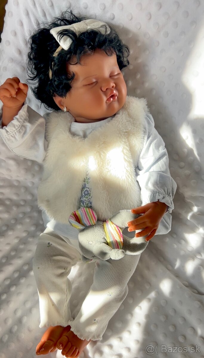 Realistická bábika Aisha - 6