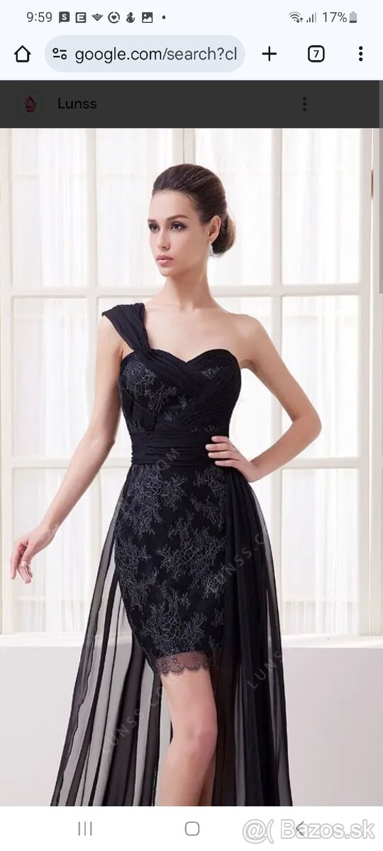 spolocenske saty vel.38-40 - 6