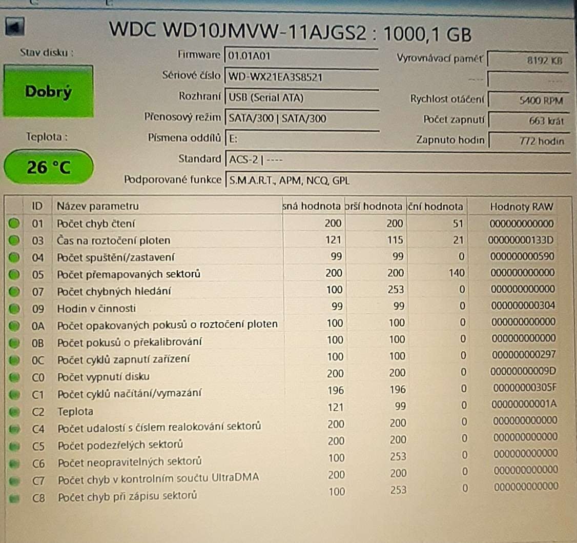 Disk externý prenosný WD My Passport Ultra 1TB - 6