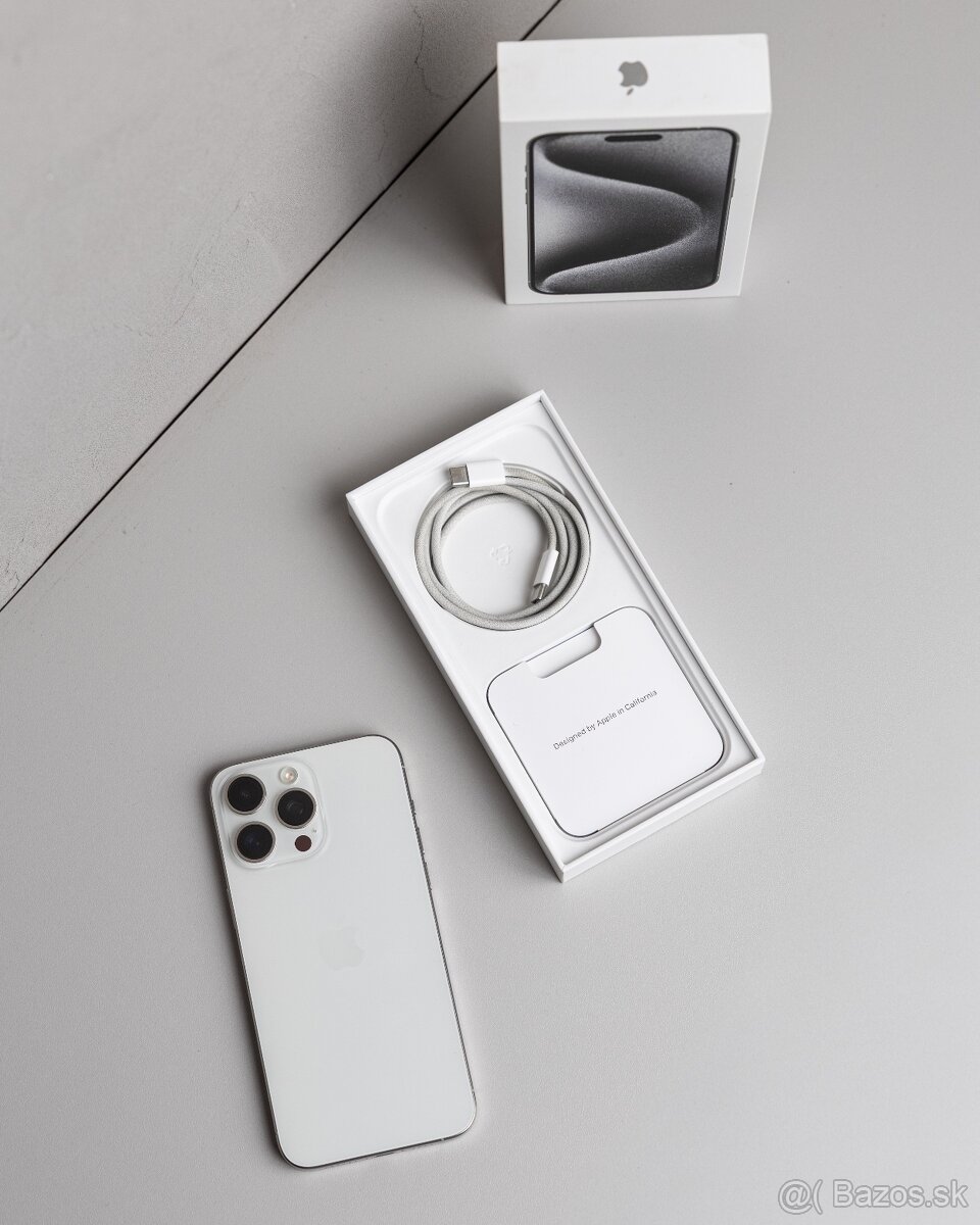 Apple iPhone 15 pro max 512gb white titanium - 6